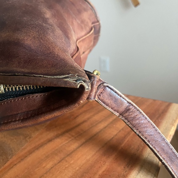 Vintage Leather Coach Bleeker Bucket Crossbody Bag - Picture 4 of 13